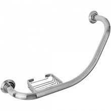 Colombo Hermitage Поручень для ванны с мыльницей, цвет: хром