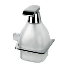 Colombo Alize Дозатор для жидкого мыла, DX, подвесной, цвет: хром/матовое стекло