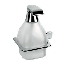 Colombo Alize Дозатор для жидкого мыла, SX, подвесной, цвет: хром/матовое стекло