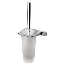 Colombo Alize Туалетный ерш, подвесной, SX, цвет: хром/матовое стекло