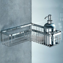 Colombo Angolari Угловая полочка, цвет: хром