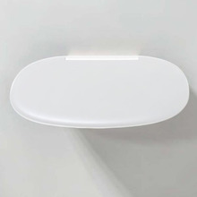 Colombo Complementi Сиденье для душа с креплениями к стене, цвет: белый