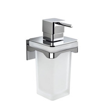 Colombo Forever Дозатор для жидкого мыла, подвесной, цвет: хром/матовое стекло