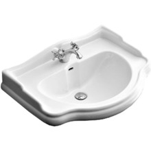 Раковина Kerasan Retro 104701*1, 73 см, керамика, цвет белый