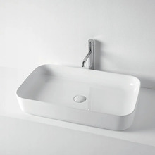 Раковина накладная Kerasan Tribeca 460201, 70 см, цвет белый