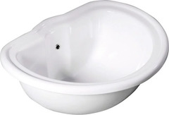 Раковина встраиваемая Kerasan Retro 103101bi*0, 50 см, с переливом, цвет белый