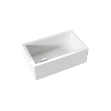 Раковина Kerasan Hannah 541101 Essex, 75.8 см, керамика, без отверстия под смеситель, белый