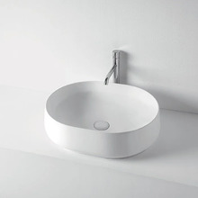 Раковина накладная Kerasan F10 56 х 44 см, цвет белый матовый, 460530