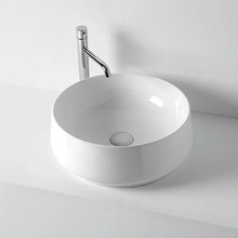 Раковина накладная Kerasan F10, 43 см, цвет белый, 460401