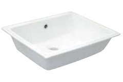 Раковина Kerasan Slim накладная, 55 см, цвет белый