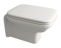 Подвесной унитаз Kerasan Waldorf 411501 55 см, белый