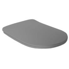 Сиденье для унитаза Kerasan Tribeca Slim c микролифтом, цвет ferro matt серый матовый, 519189