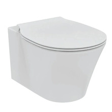 Подвесной унитаз Ideal Standard Connect Air E248201, безободковый, с сиденьем микролифт, цвет белый
