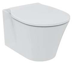 Подвесной безободковый унитаз Ideal Standard Connect Air K819501 Rimless белый, сиденье микролифт