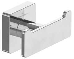 Двойной крючок Villeroy&Boch Elements-Striking TVA15201200061 Хром