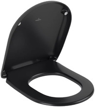 Крышка-сиденье Villeroy&Boch Antao 8M67S1R7, с функцией SoftClose и QuickRelease, Pure Black