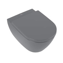 Унитаз Villeroy&Boch Subway 2.0 5614R0I4 подвесной цвет Graphite без сиденья
