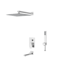 Душевая система D&K встраиваемая с изливом Bayern.Liszt (DA1515601A04)