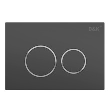 Клавиша смыва D&K Bayern графит (арт.инсталл DI8050127) (DB1529006)