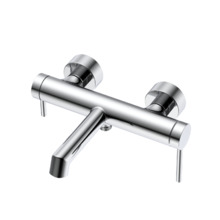 Смеситель для ванны с душем DQ Stuttgart короткий излив хром (DA1773201)