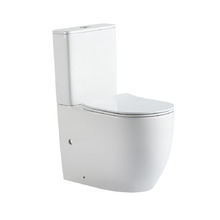 Унитаз ABBER Bequem AC1110T компакт белый, безободковый, смыв торнадо