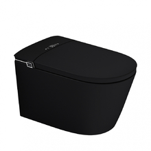 Электронный унитаз-биде ABBER Bequem AC1121SMB подвесной черный матовый