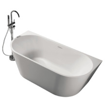 Акриловая ванна ABBER AB9216-1.7MW белая матовая