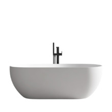 Акриловая ванна ABBER AB9241 белая