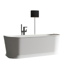 Акриловая ванна ABBER AB9276 белая