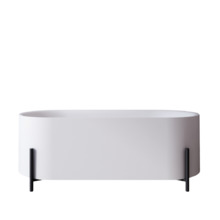 Акриловая ванна ABBER AB9443 белая