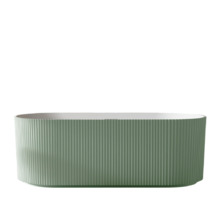 Ванна из искусственного камня ABBER Stein AS9601MCG зеленая матовая