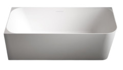 Ванна из искусственного камня ABBER Stein AS9621-1.7 L белая матовая