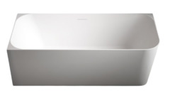 Ванна из искусственного камня ABBER Stein AS9621-1.7 R белая матовая