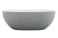 Ванна из искусственного камня ABBER Stein AS9624-1.7 белая матовая