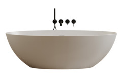 Ванна из искусственного камня ABBER Stein AS9625-1.7 белая матовая