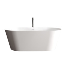 Ванна из искусственного камня ABBER Stein AS9626 белая матовая