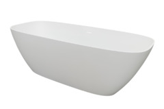 Ванна из искусственного камня ABBER Stein AS9632 белая матовая