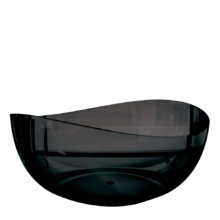 Прозрачная ванна ABBER Kristall AT9705Onyx черная