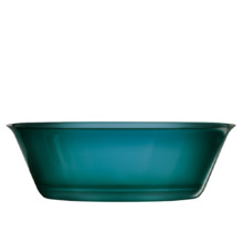 Прозрачная ванна ABBER Kristall AT9707Aquamarin бирюзовая