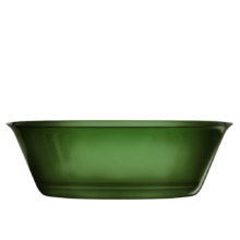 Прозрачная ванна ABBER Kristall AT9707Emerald зеленая