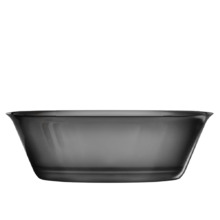 Прозрачная ванна ABBER Kristall AT9707Onyx черная