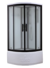 Душевая кабина Timo Т-6690 Black Fabric