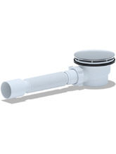 Сифон для поддона Aquatek 1 1/2" хром