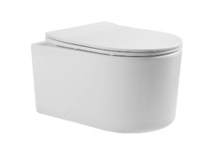 Унитаз Aquatek Мия AQ2004T-00 подвесной цвет Белый с сиденьем Микролифт