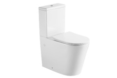 Унитаз компакт Aquatek Оберон AQ1273H-00 цвет Белый с бачком и сиденьем Микролифт