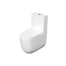 Унитаз компакт Aquatek Optima Plus AQ4452-00 цвет Белый с бачком и сиденьем Микролифт