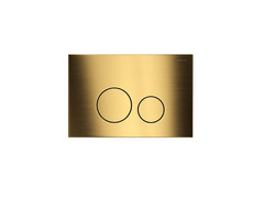 Кнопка смыва Aquatek KDI-0000038 титановое золото