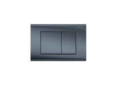 Кнопка смыва Aquatek Pneumo S PNS-0000004 оружейная сталь