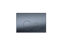 Клавиша смыва Aquatek PNS-0000014 цвет Оружейная сталь матовая