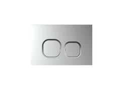 Кнопка смыва Aquatek KDI-0000058 хром матовый, ободок хром